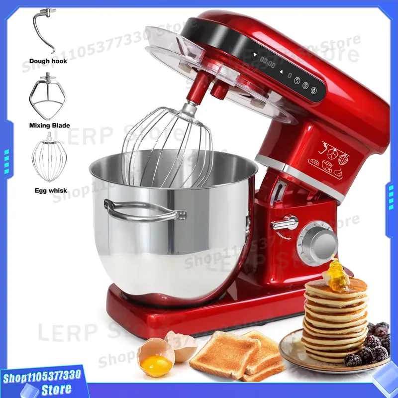 Kitchen Robot Baking - 2200W High Power Dough Mixer 10L
