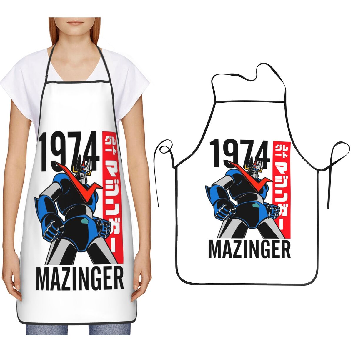 Kitchen Robot Baking - Mazinger Z Mad Robot Grendizer Anime