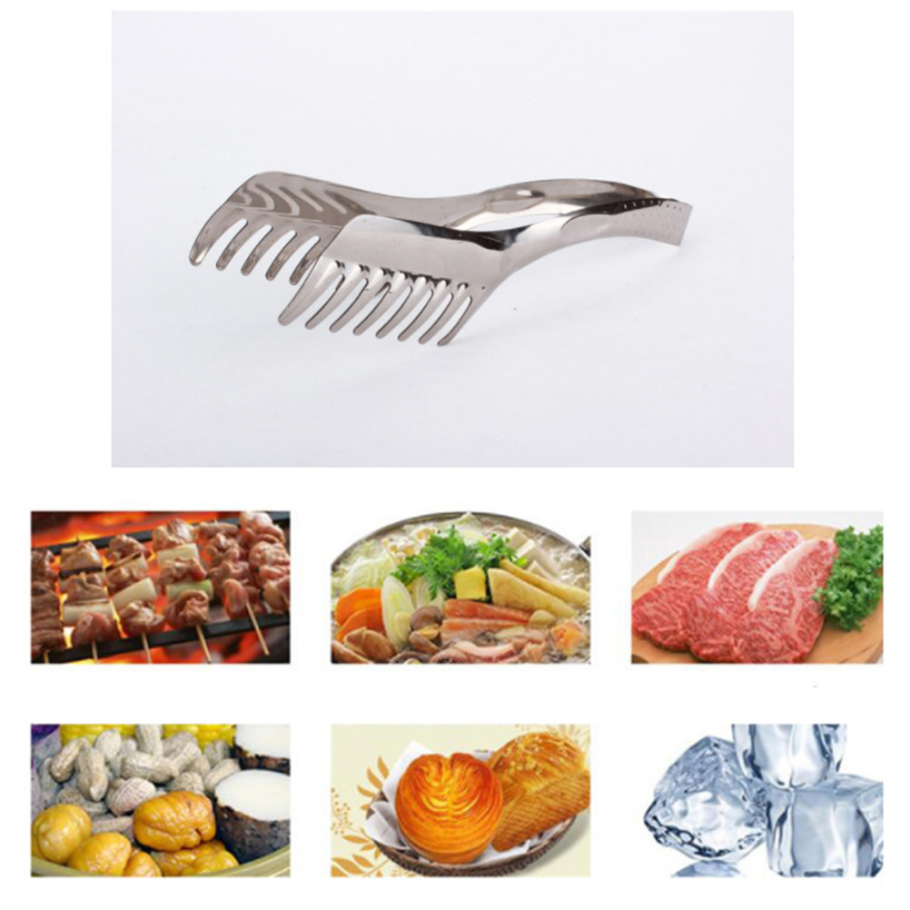 Bread Baking Kitchen Utensils - Stainless Steel Food Clip Heavy Duty