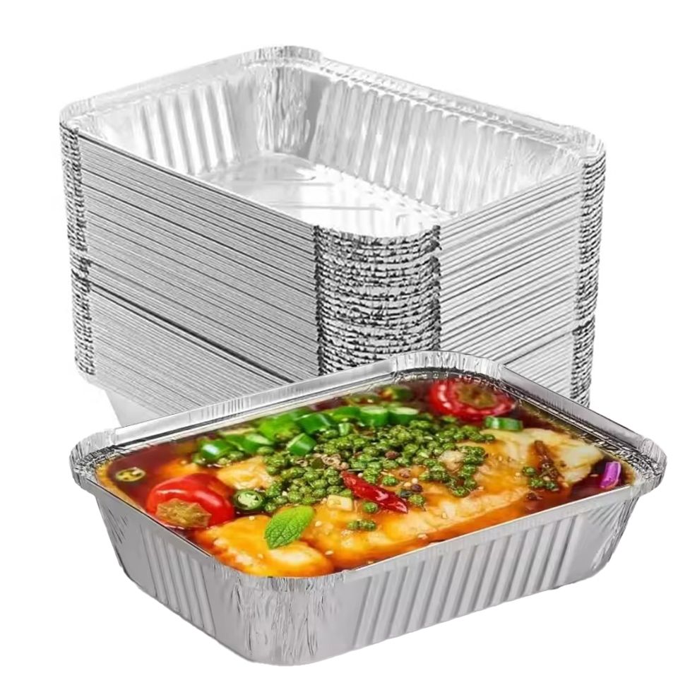Kitchen Baking Pan Storage - 10/20PCS Disposable Aluminum Foil Pans Food