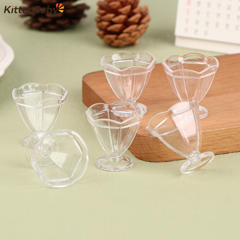 Kitchen Baking Utensil Set - 4Pcs-17Pcs 1:12 Scale Plate Cup Dish