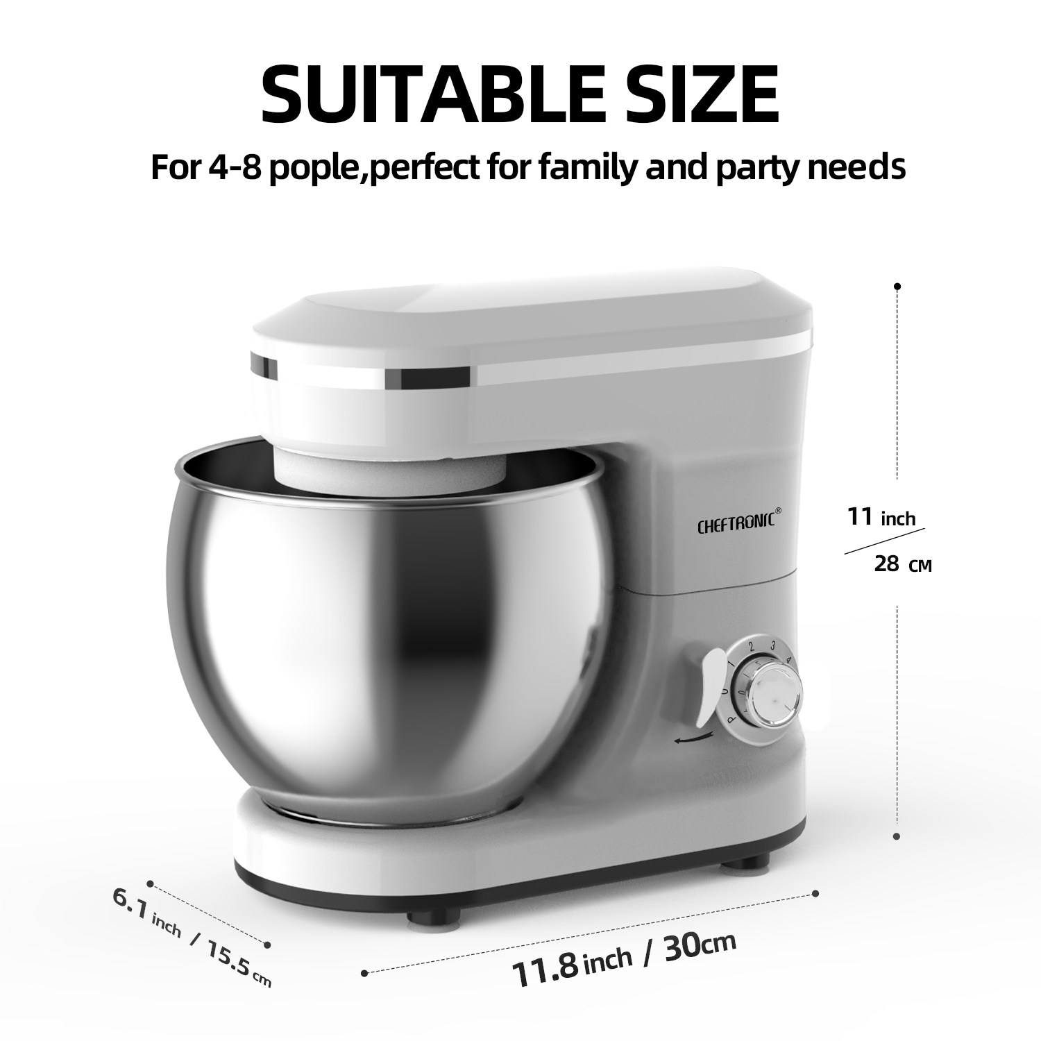 5L Multifunction Electric Stan - Kitchen Robot Baking ulasan dan harga