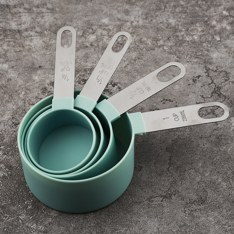 8PCS Measuring Cups Spoons Set - Kitchen Baking Utensil Set ulasan dan harga