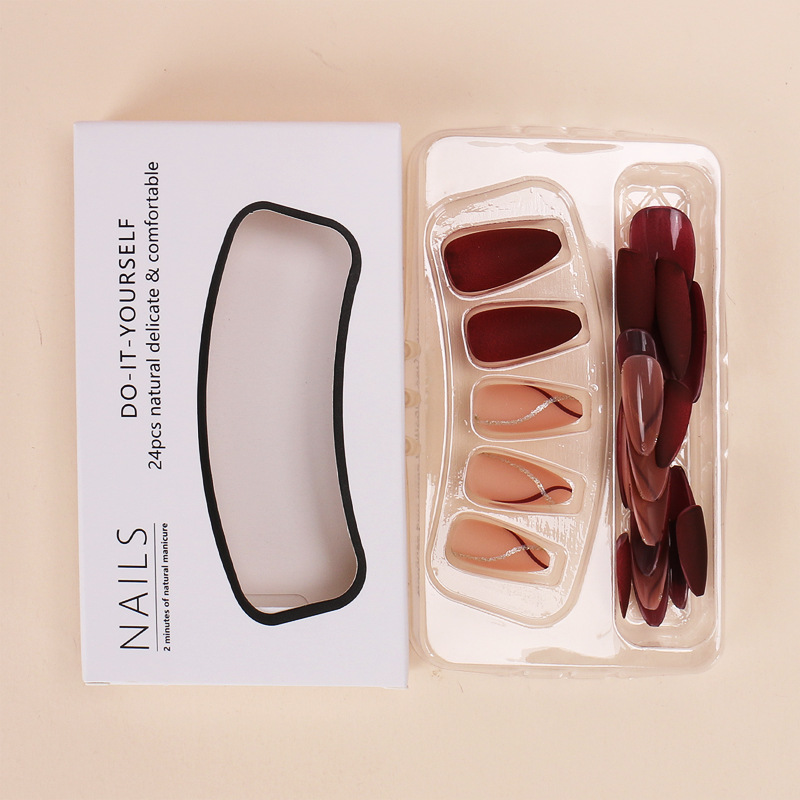 24pcs Mid-Length Almond Gold S - Decorating Tip Set ulasan dan harga