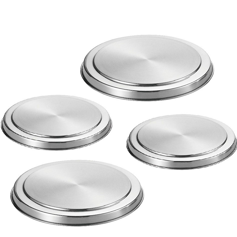 4Pcs Stainless Steel Hob Cover - Kitchen Utensils ulasan dan harga