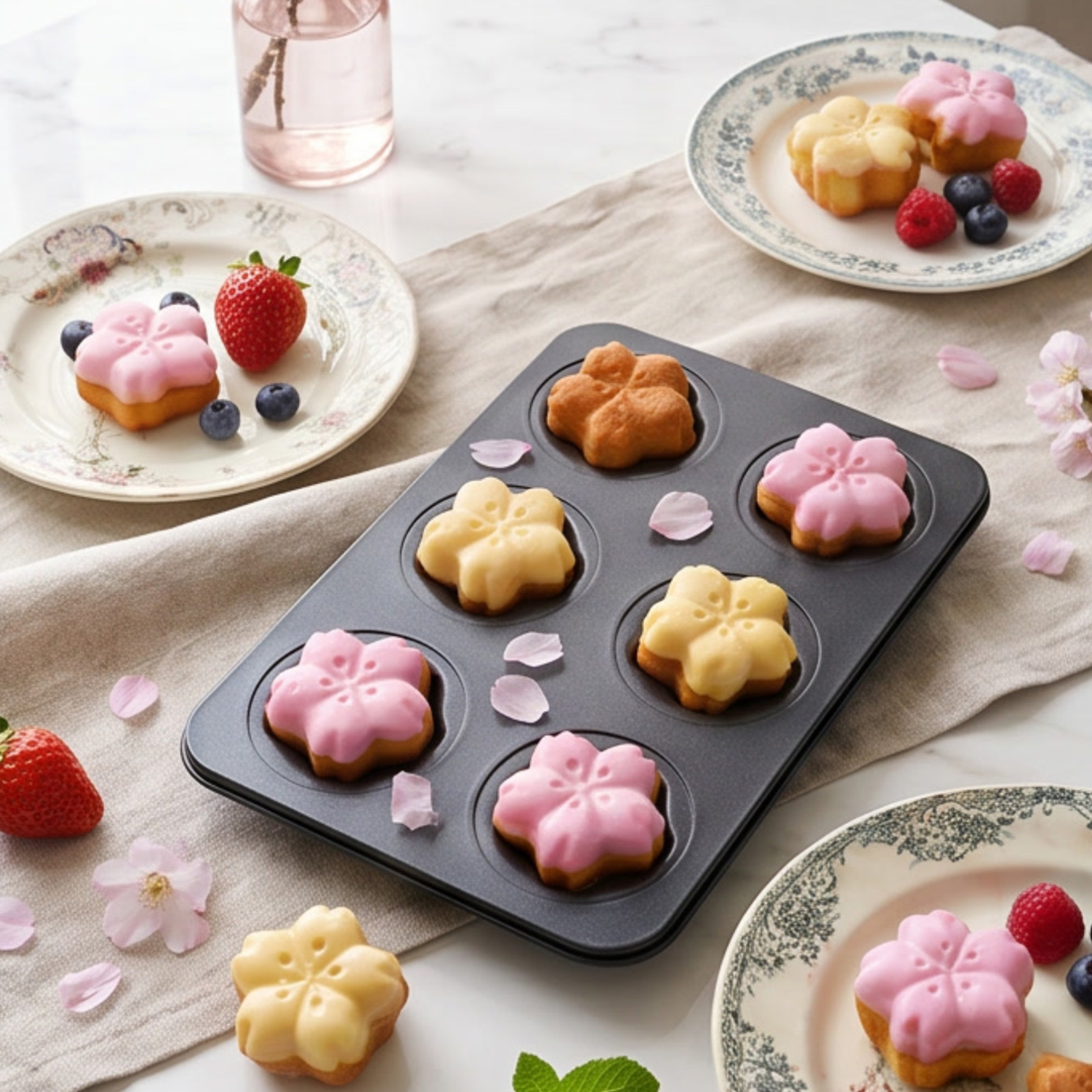 Flotta Sakura 6-Cavity Baking  - Bread Baking Kitchen Utensils ulasan dan harga