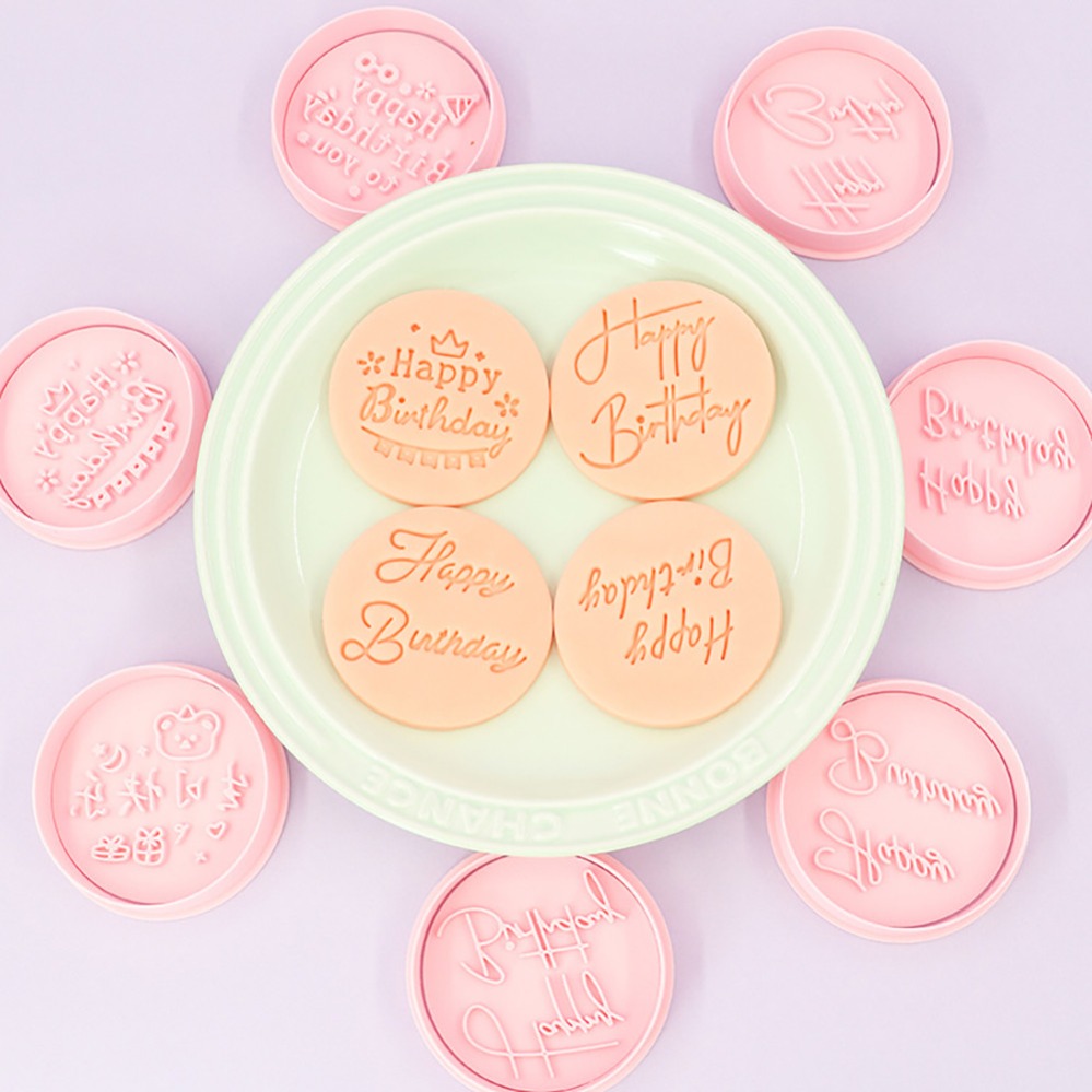 Happy Birthday Cookie Cutters  - Kitchen Baking Items ulasan dan harga