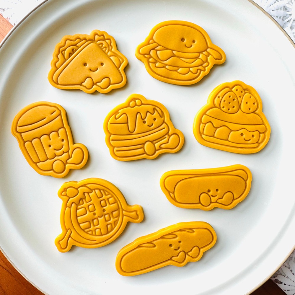 Cute Burger Sandwich Cookie Cu - Kitchen Baking Items ulasan dan harga