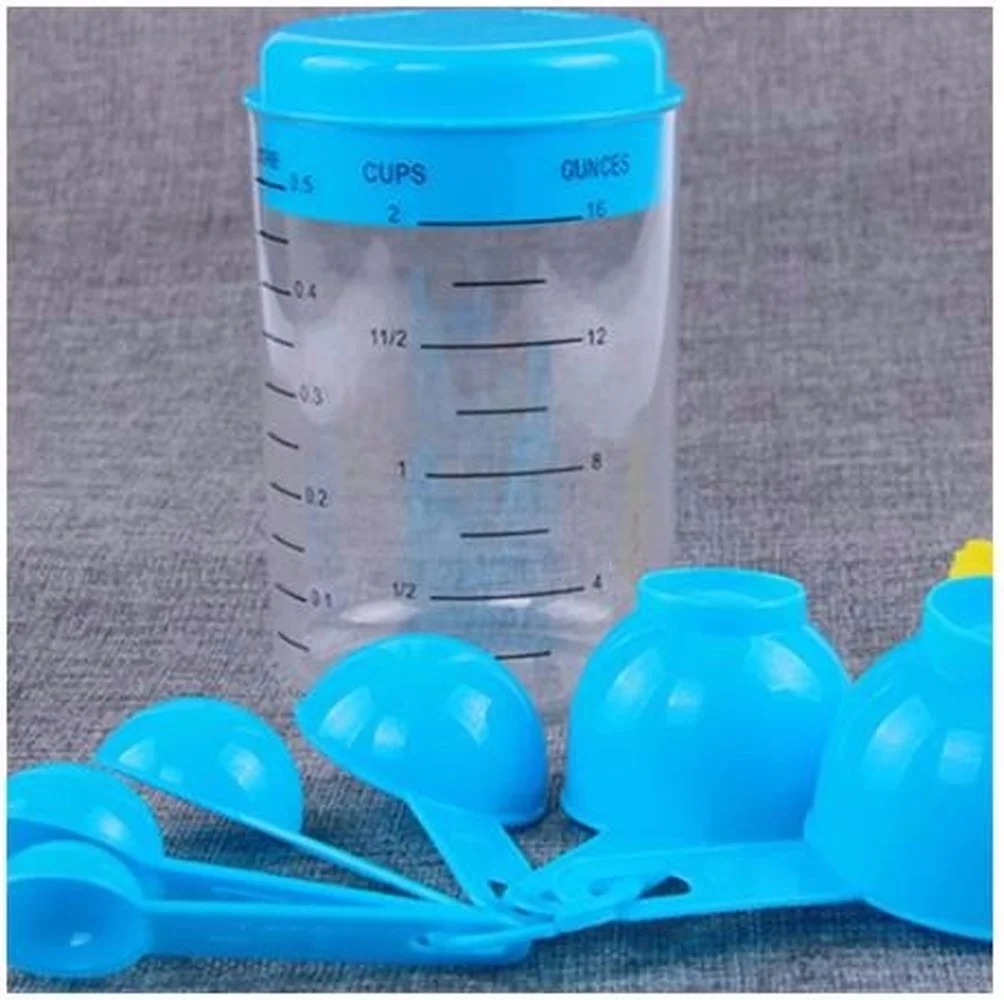 7 Pieces / Set Plastic Measuri - Kitchen Baking Utensil Set ulasan dan harga