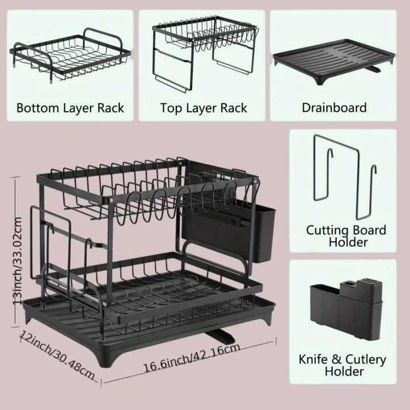 Rustproof Stainless Steel Dish - Kitchen Utensils ulasan dan harga