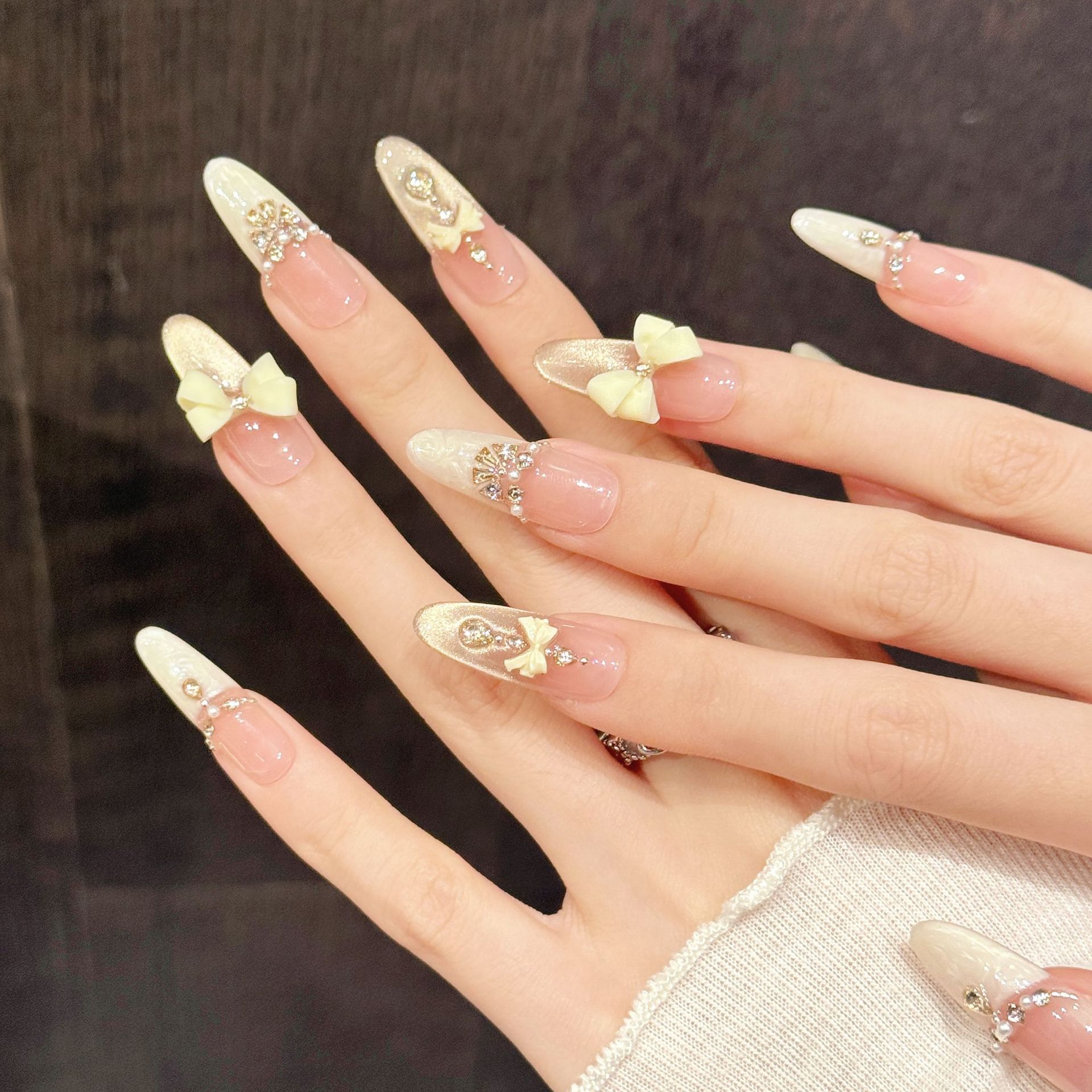 10pcs Handmade Press On Nails  - Decorating Tip Set ulasan dan harga