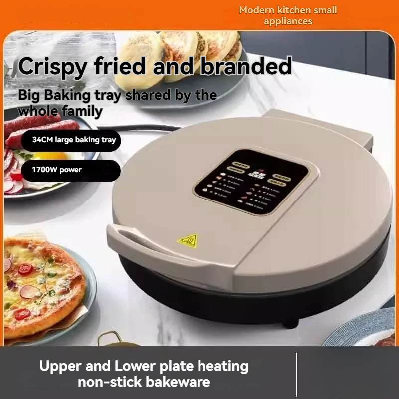 Double-Sided Electric Grill Pa - Kitchen Baking Machine ulasan dan harga