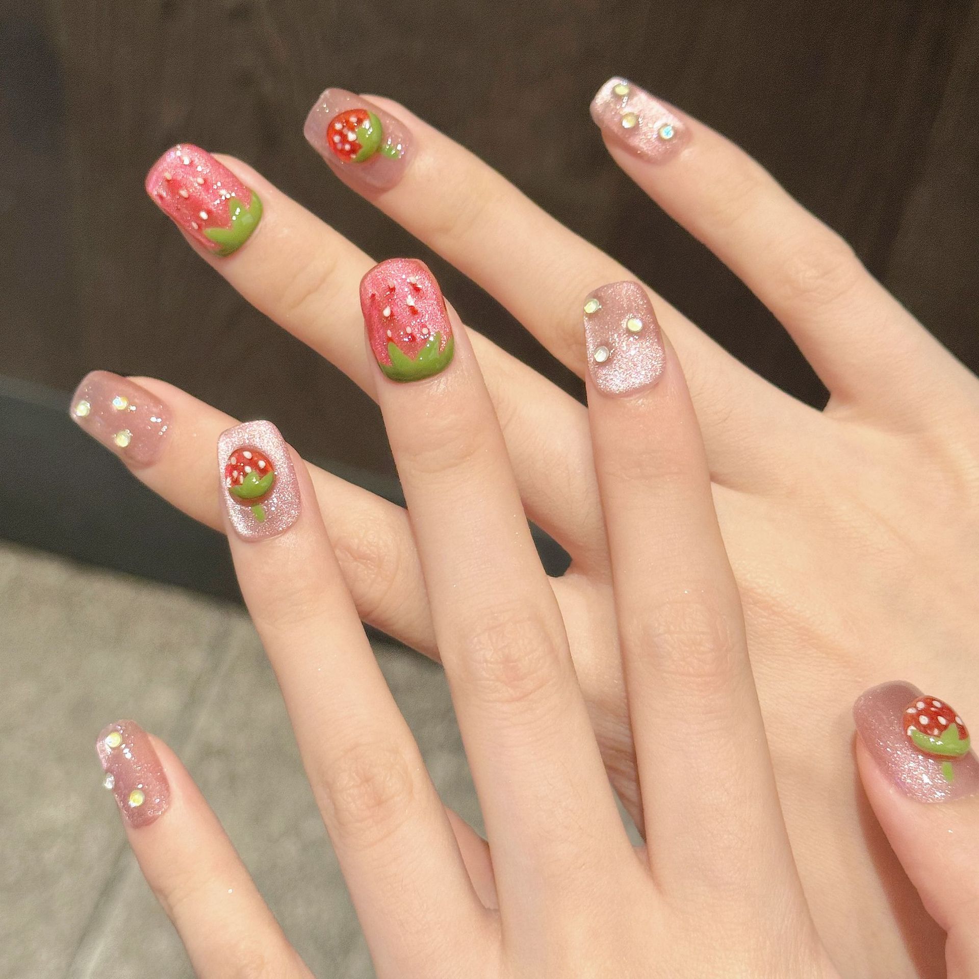 10pcs Handmade Press on Nails  - Decorating Tip Set ulasan dan harga