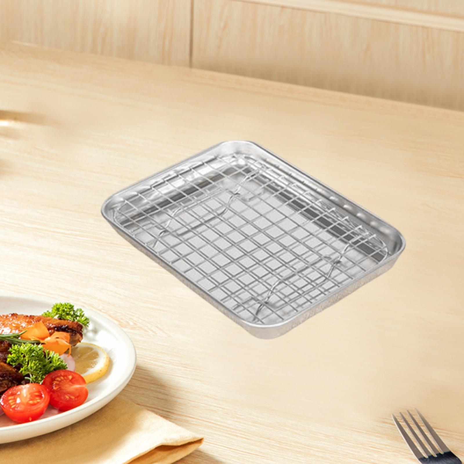Stainless Steel Baking Sheet w - Kitchen Baking Pan Storage ulasan dan harga