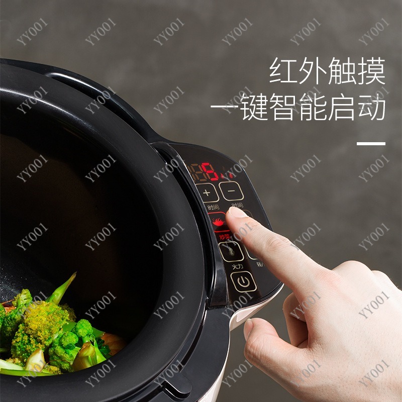 Automatic Rotary Cooking Robot - Kitchen Robot Baking ulasan dan harga