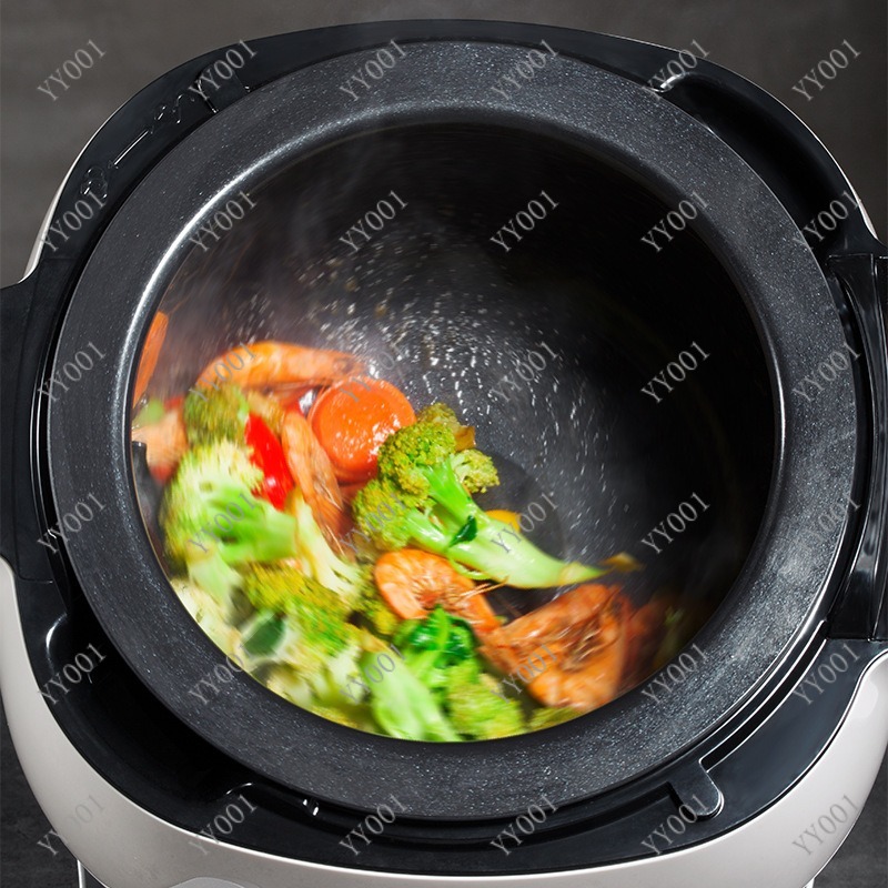 Automatic Rotary Cooking Robot - Kitchen Robot Baking ulasan dan harga