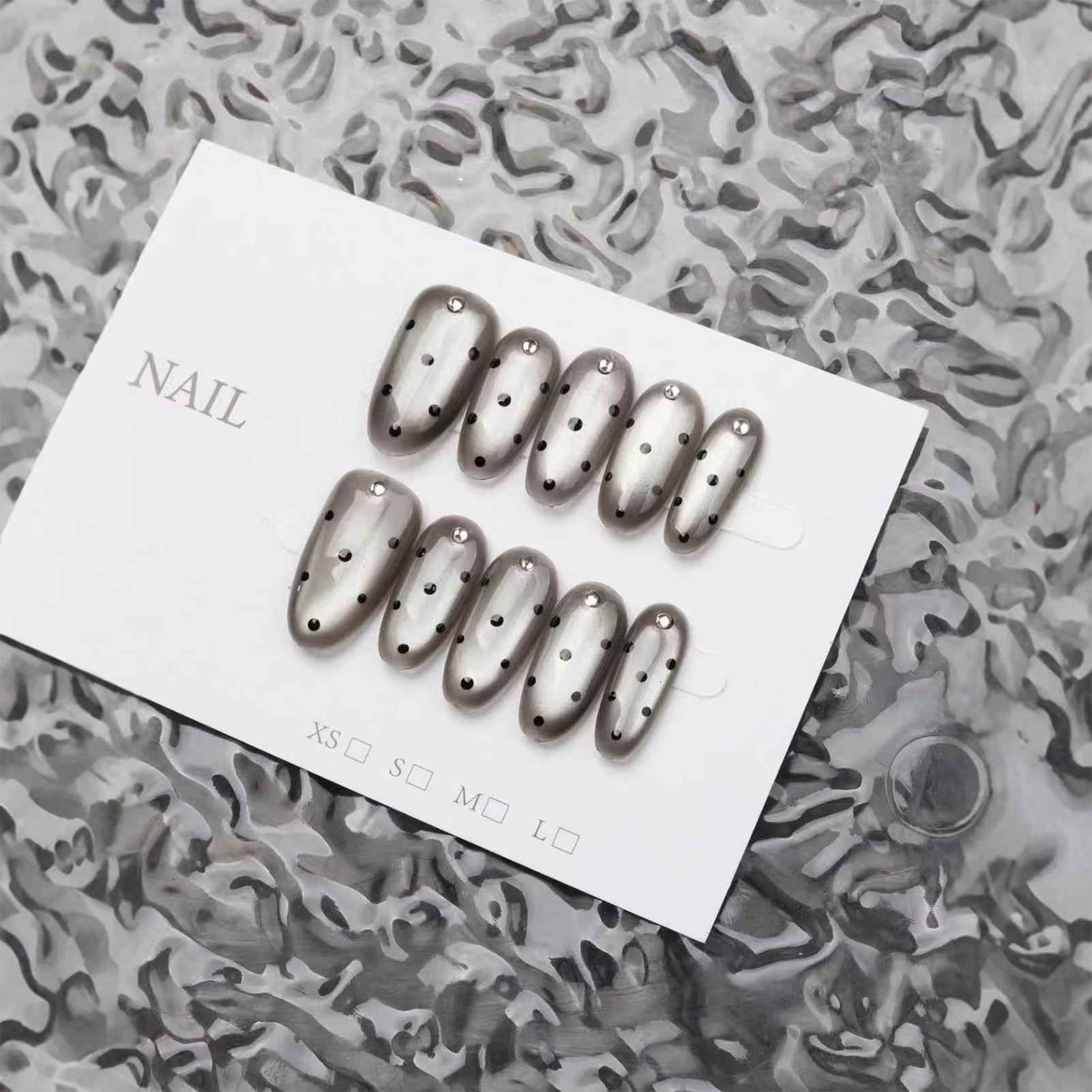 10pcs Handmade Press On Nails  - Decorating Tip Set ulasan dan harga