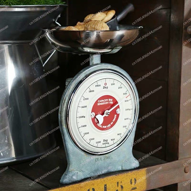 Retro metal table scale 2KG 🥰  - Kitchen Baking Machine ulasan dan harga
