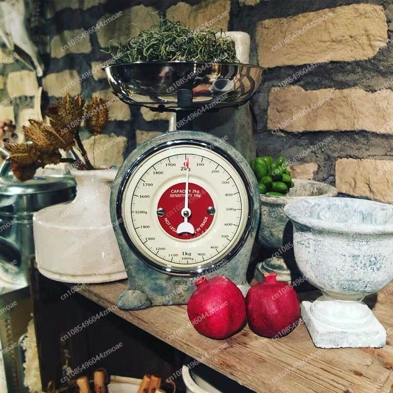 Retro metal table scale 2KG 🥰  - Kitchen Baking Machine ulasan dan harga
