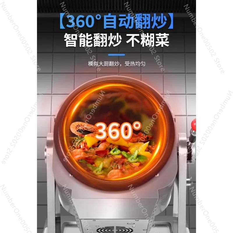 Automatic cooking machine Inte - Kitchen Robot Baking ulasan dan harga