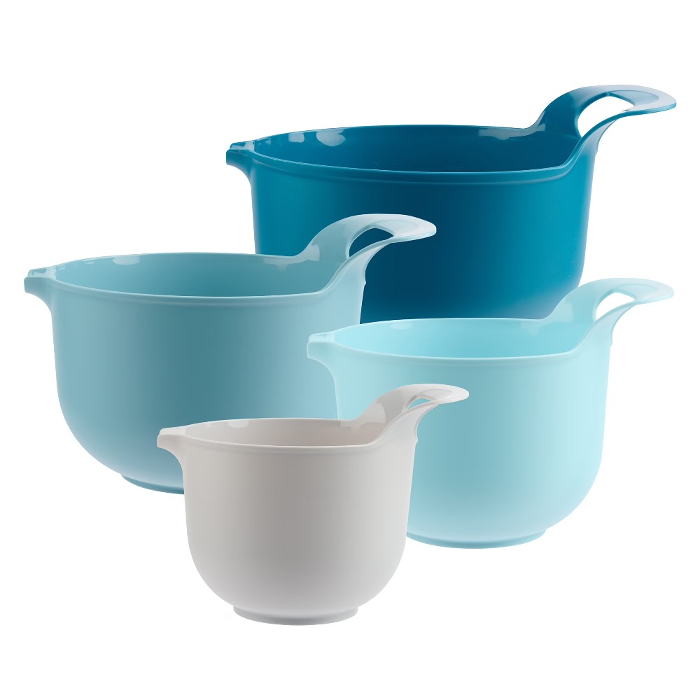 Nesting Plastic Mixing Bowls S - Kitchen Baking Utensil Set ulasan dan harga