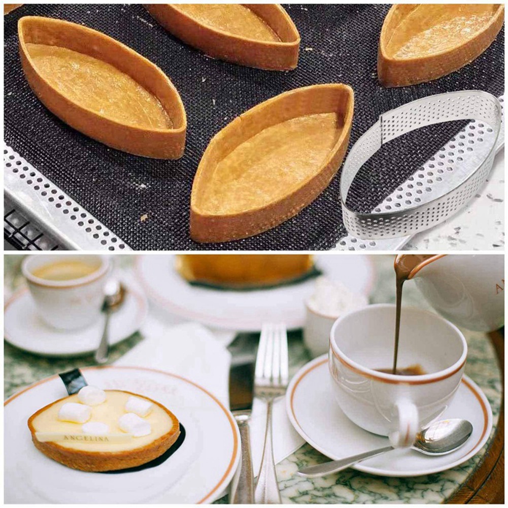 9 Pack Stainless Steel Tart Ri - Decorating Tip Set ulasan dan harga