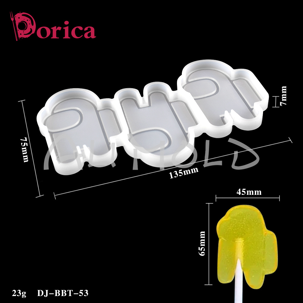 3 Cell Robot Shape Epoxy Silic - Kitchen Robot Baking ulasan dan harga