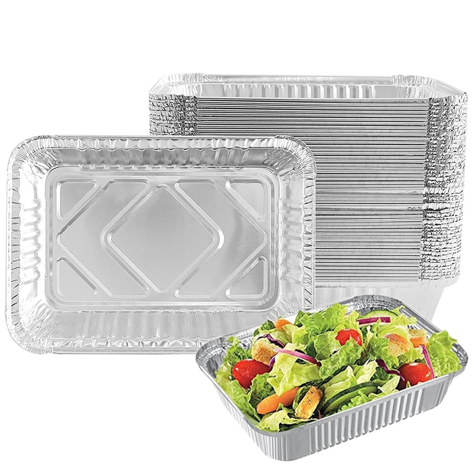 10/20PCS Disposable Aluminum F - Kitchen Baking Pan Storage ulasan dan harga