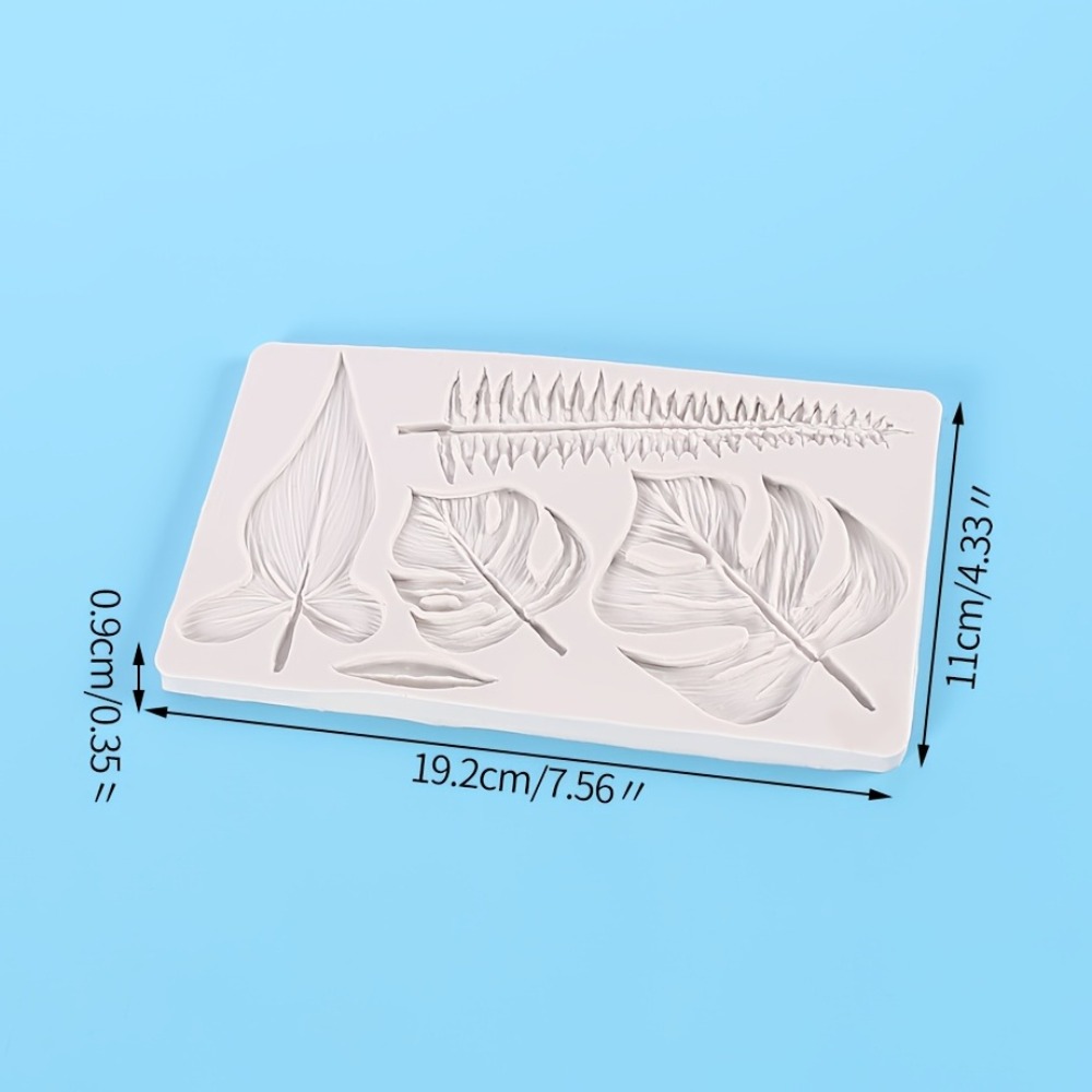 Monstera Deliciosa Leaf Silico - Decorating Tip Set ulasan dan harga