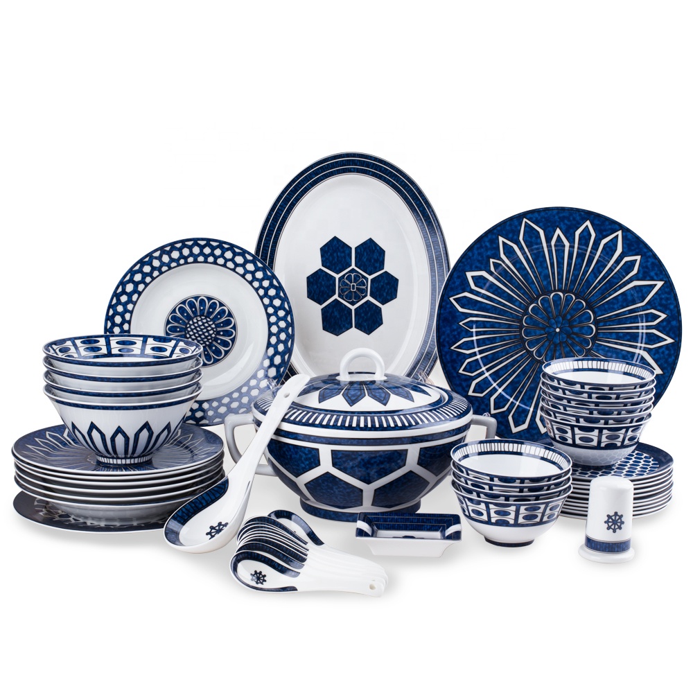 58 Pcs Dinnerware Set Kitchen  - Kitchen Utensils ulasan dan harga