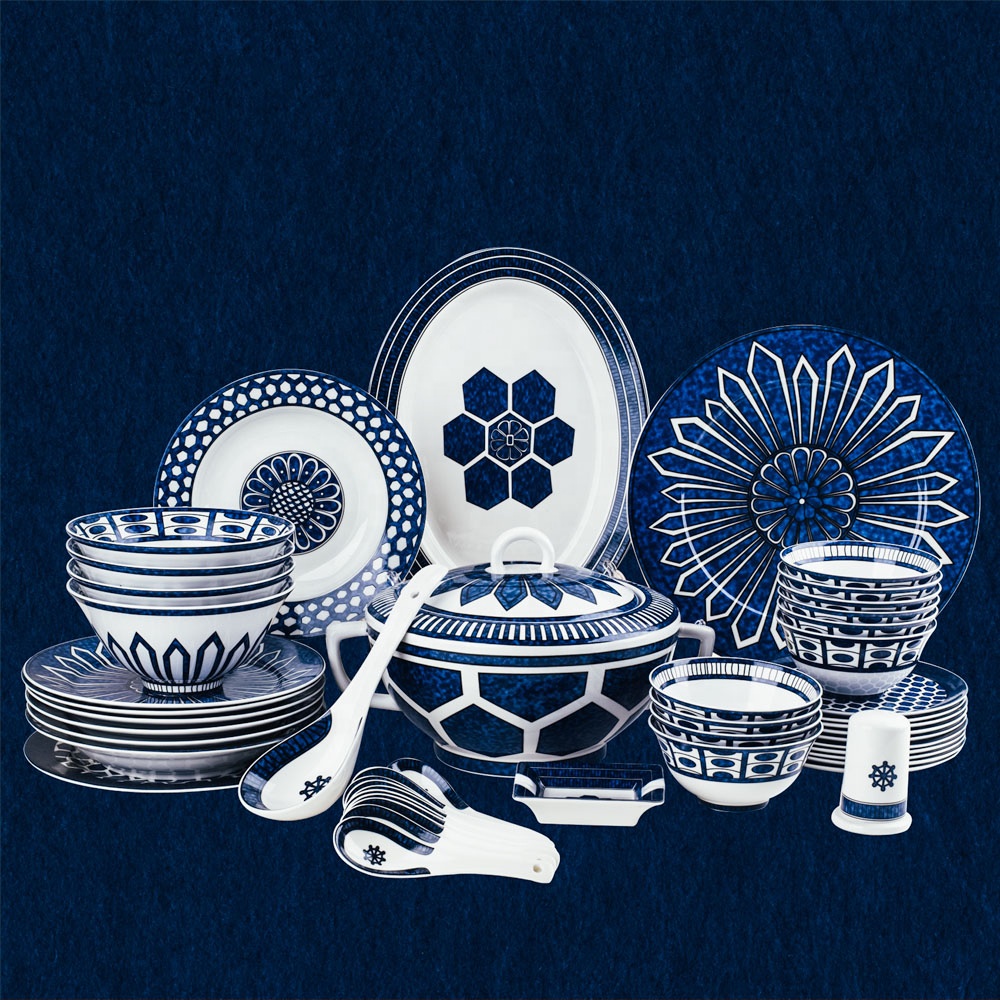 58 Pcs Dinnerware Set Kitchen  - Kitchen Utensils ulasan dan harga