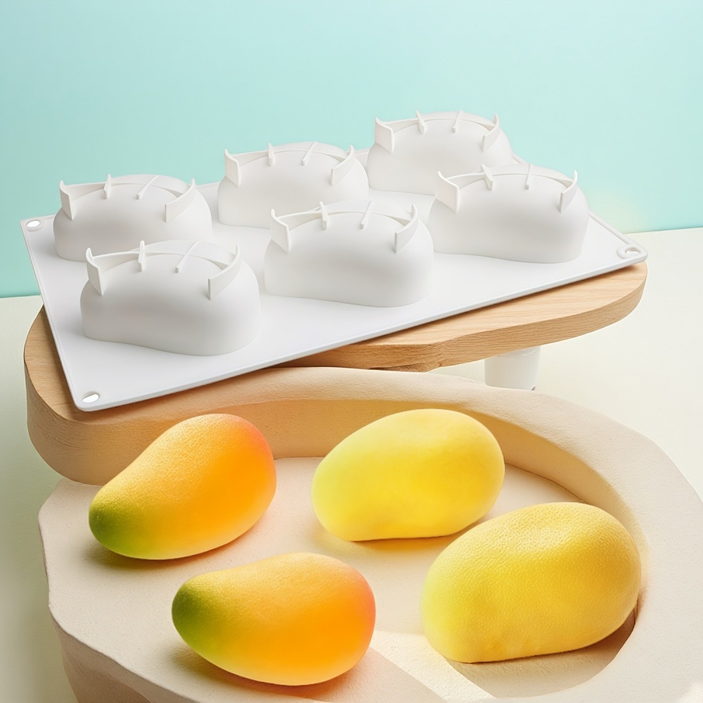 3D Mango Design Silicone Cake  - Kitchen Baking Items ulasan dan harga