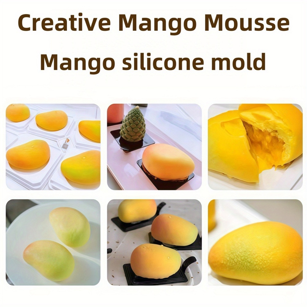 3D Mango Design Silicone Cake  - Kitchen Baking Items ulasan dan harga