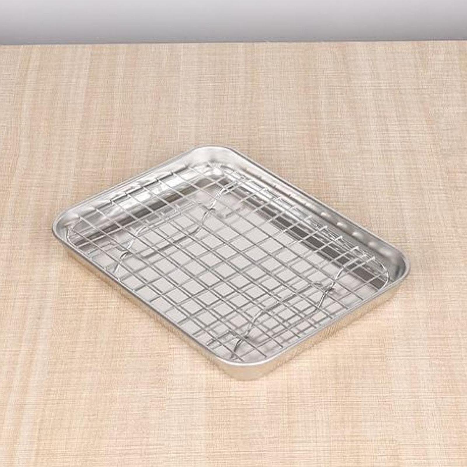 Cookie Pan with Cooling Rack L - Kitchen Baking Pan Storage ulasan dan harga