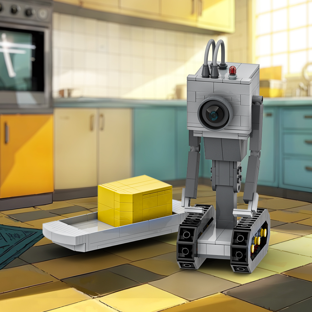 MOC Rick's Butter Robot Model  - Kitchen Robot Baking ulasan dan harga