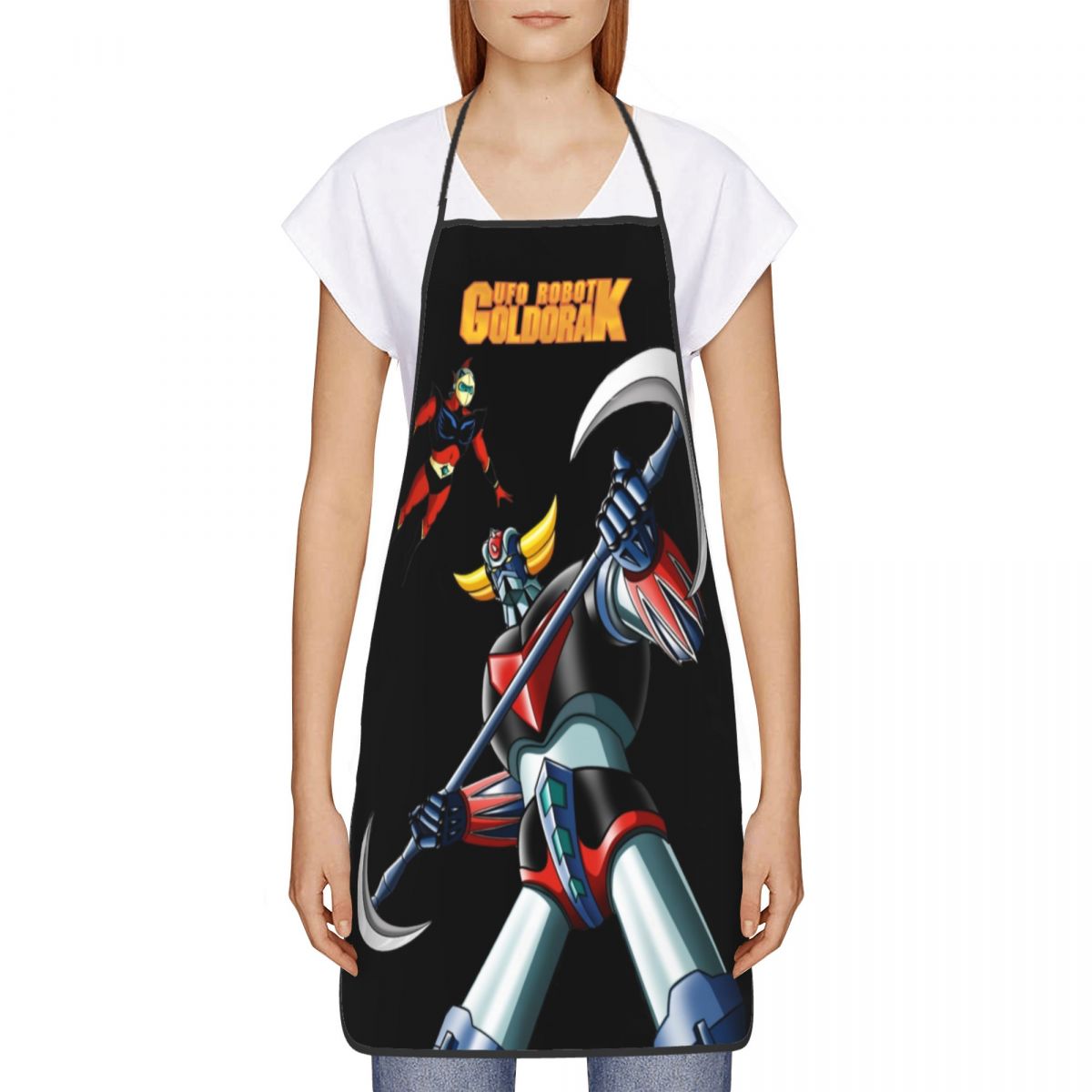 UFO Robot Goldrake Apron for W - Kitchen Robot Baking ulasan dan harga