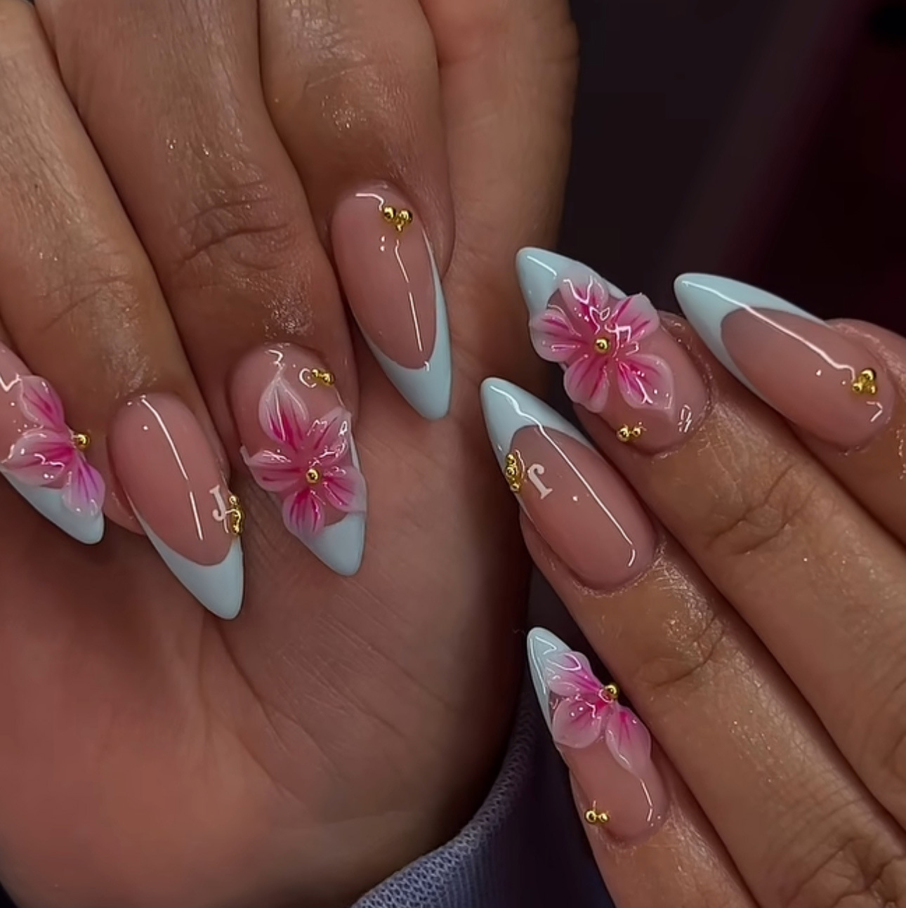 24Pcs Press on Nails Pink Grad - Decorating Tip Set ulasan dan harga