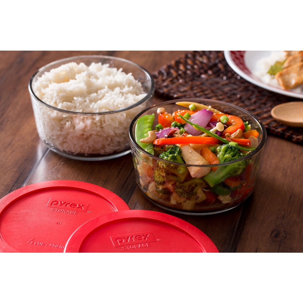 Glass Food Storage Container S - Kitchen Baking Pantry ulasan dan harga