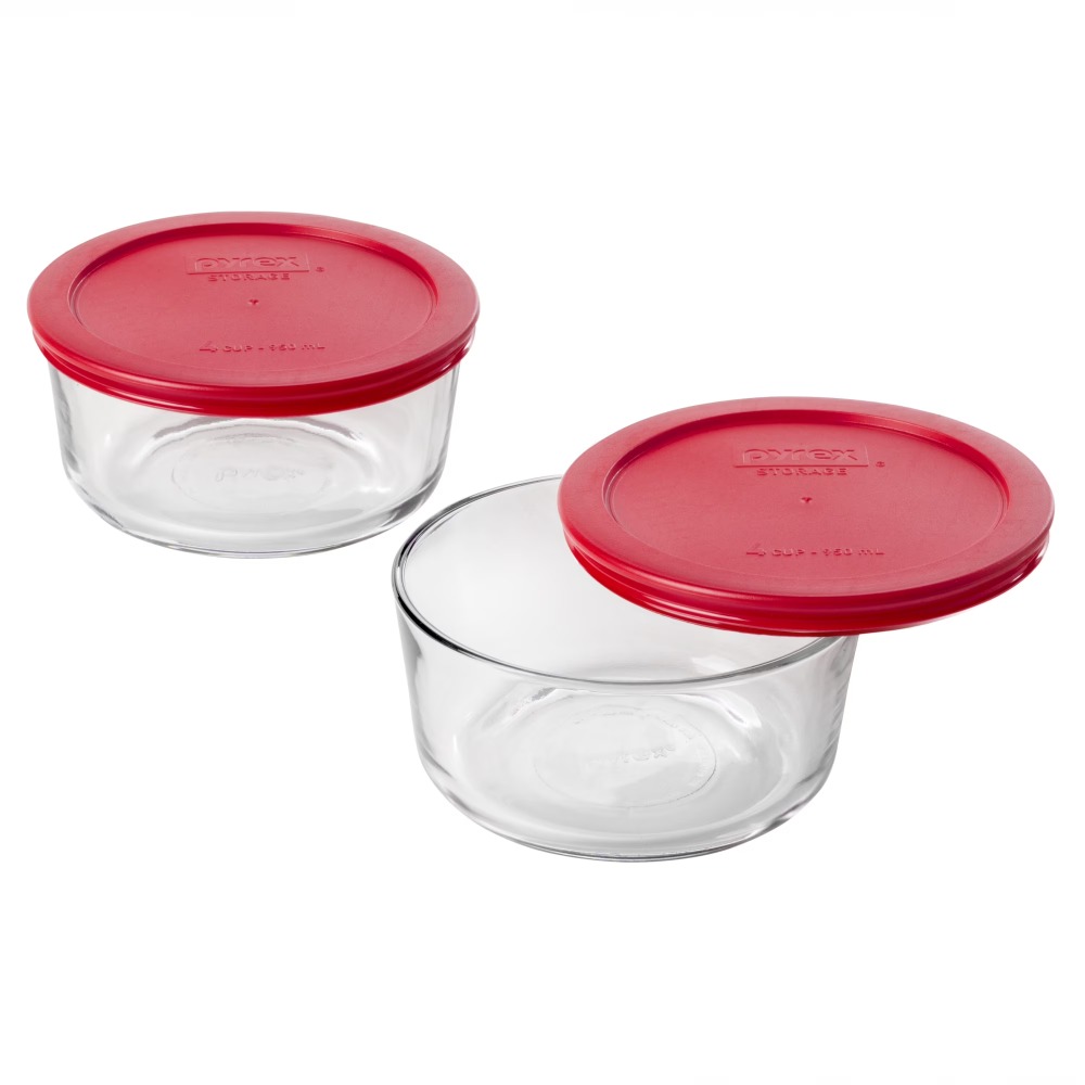 Glass Food Storage Container S - Kitchen Baking Pantry ulasan dan harga